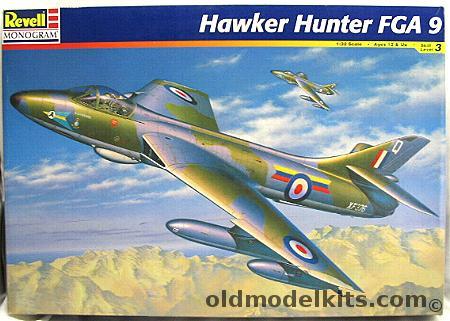 Revell 1/32 Hawker Hunter FGA9 - With Aeromaster Decals And KMC Ejection Seat - Royal Air Force No. 208 and No. 45 Sq, 85-4670 plastic model kit